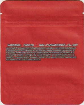 1/8 OZ -  MYLAR BAGS (50  CT) - "GUMMY FRUNAZ"