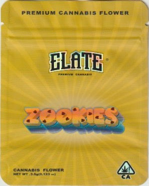 1/8 OZ -  MYLAR BAGS (50  CT) - "ZOOKIES"