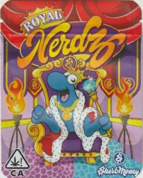 1/8 OZ -  MYLAR BAGS (50 CT) - "ROYAL NERDZ"