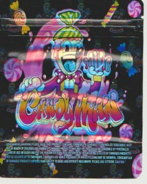 1/8 OZ -  MYLAR BAGS (50  CT) - "CANDYMAN"