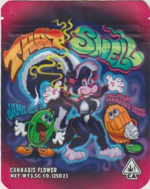 1/8 OZ -  MYLAR BAGS (50  CT) - "THAT SMELL"