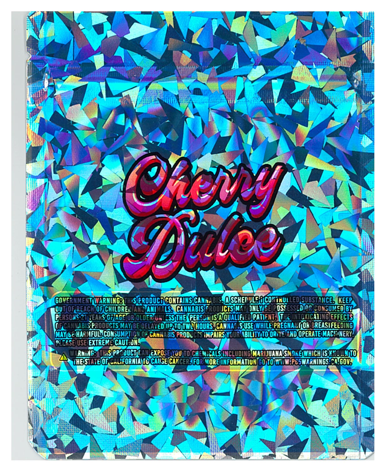 1/8 OZ -  MYLAR BAGS (50 CT) - "CHERRY DULCE"
