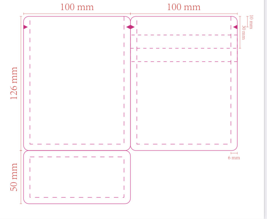 1/8 OZ - MYLAR BAGS - 10,000 COUNT - - CUSTOM LOGO