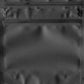 ONE POUND - MYLAR CHILDPROOF BAGS - PLAIN BLACK/CLEAR